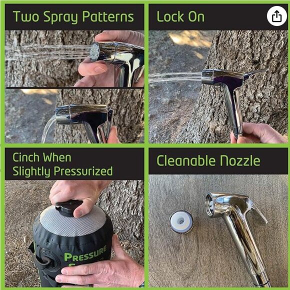 NEW IN BOX Kradl Pressure Shower - Picture 5 of 13